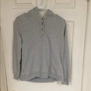 Sonoma Life+Style thick half button up sweatshirt